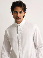 Oxford White Full Sleeve Shirt