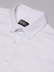 Soft Twill White Full Sleeve Shirt