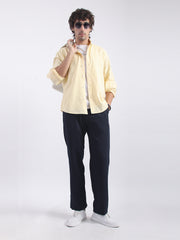 Mini Checks Yellow Full Sleeve Shirt