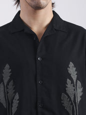 Midnight Flore Black Shirt