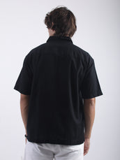 Mystic Petals Black Shirt