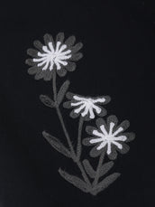 Mystic Petals Black Shirt