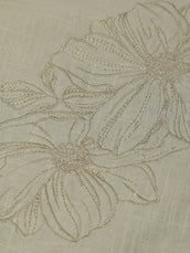 LeafLine Embroidery Dusty Green Shirt