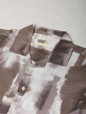 DustyPink Blur Blue Half Sleeve Shirt