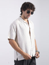 Geometric Moon Bean Shirt