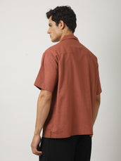 Burnt Botanica Rust Shirt
