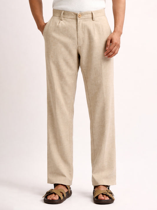 Turkish Linen Beige Trouser