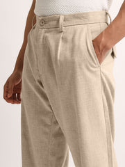 Turkish Linen Beige Trouser