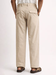 Turkish Linen Beige Trouser