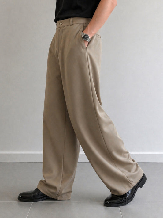 Baggy Fit Khaki Barbie Trouser