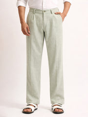 Turkish Linen Light Green Trouser