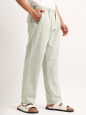 Turkish Linen Light Green Trouser