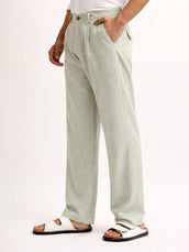 Turkish Linen Light Green Trouser