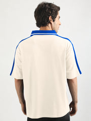 The Untold Cream Half Sleeve T-Shirt