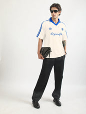 The Untold Cream Half Sleeve T-Shirt
