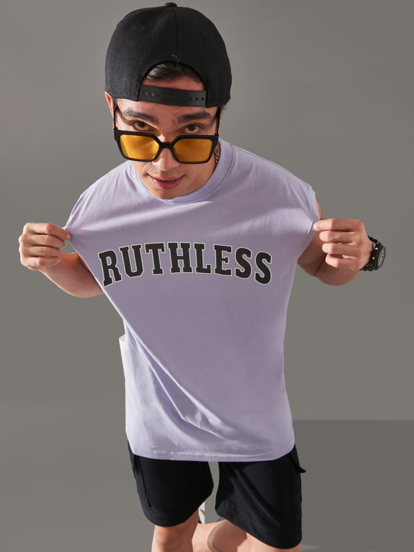Ruthless Lilac Oversized T-Shirt