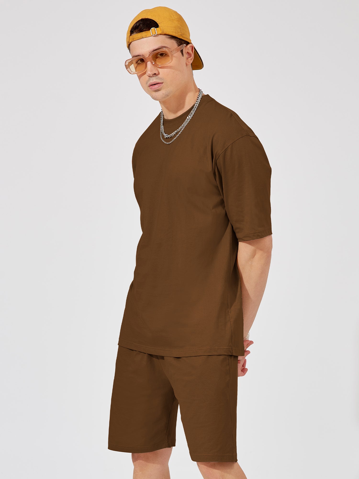 Brown Oversized Co-ords