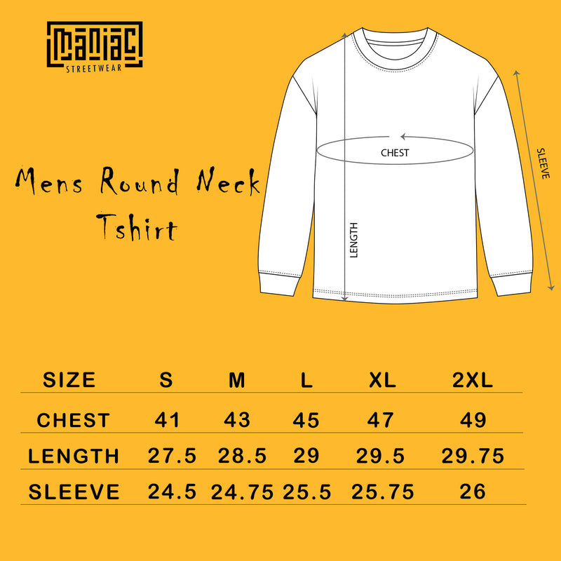 Miami Beige Full Sleeve T-Shirt