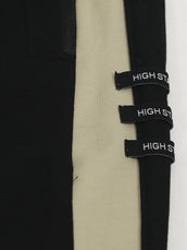 High Stakes Black Baggy Fit Trackpant