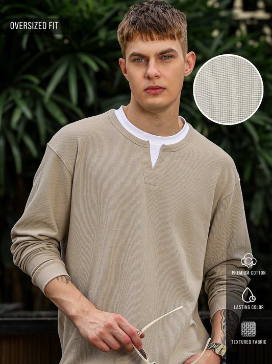 Miniwaffle Biscuit Full Sleeve Sweatshirt