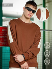 Unique Tape Brown Sweatshirt