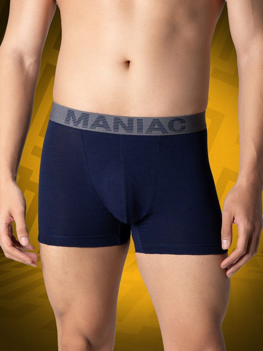 Cotton Navy Trunks