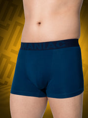 Cotton Petrol Blue Trunks