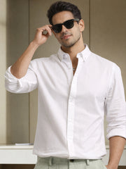 Oxford White Full Sleeve Shirt