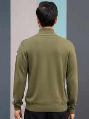Empire Stripe Olive Full Sleeve T-Shirt