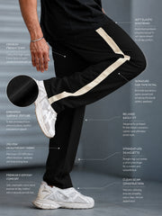 Single Tape Black Pant