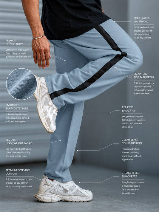 Single Tape Light Grey Pant