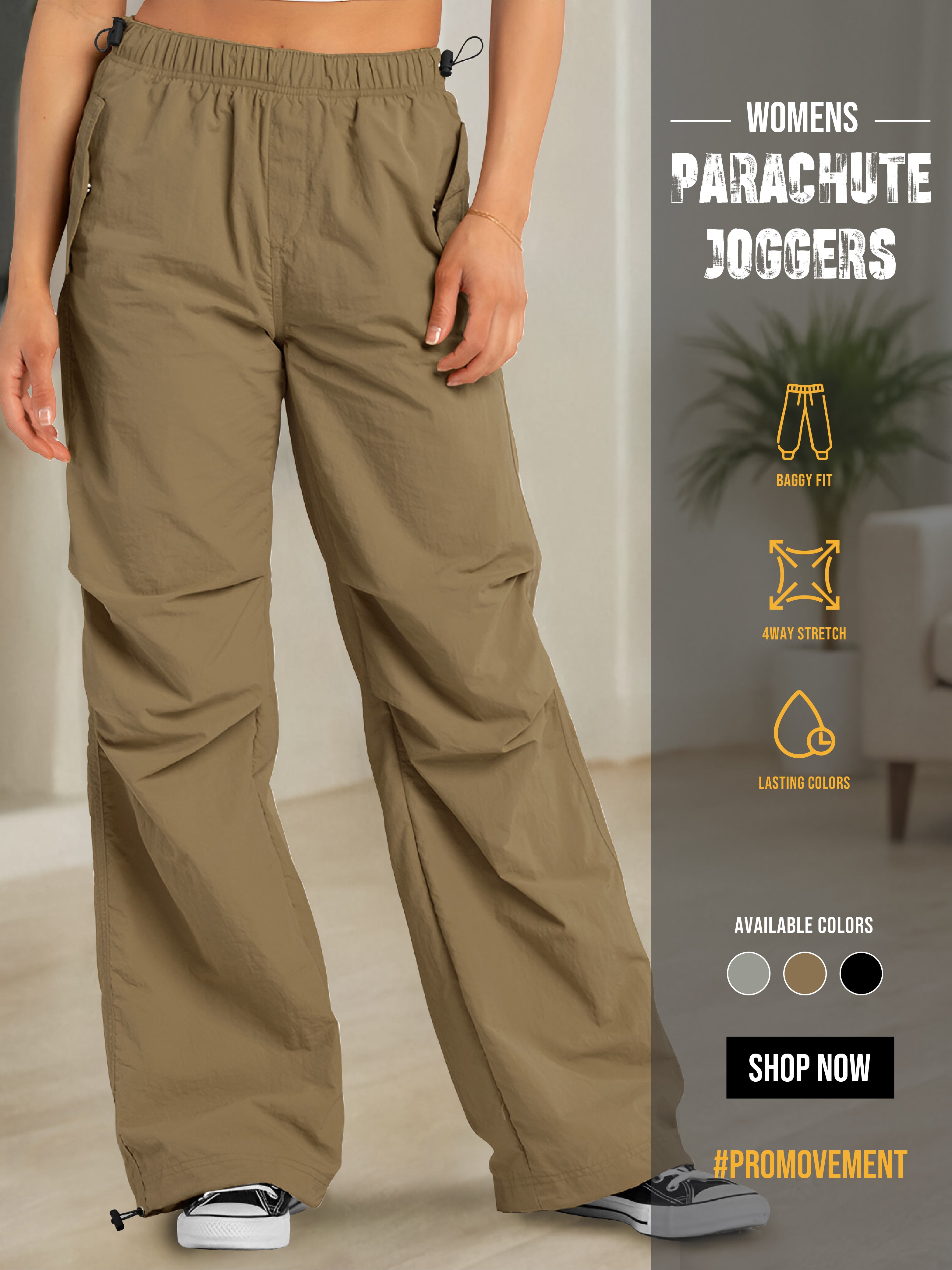 Parachute Khaki Women Trackpant