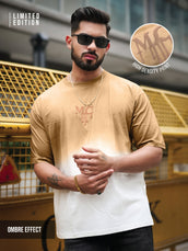 Ombre MC Biscuit Half Sleeve T-Shirt