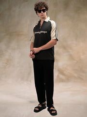 Born to Disrupt Olive Half Sleeve Polo T-Shirt