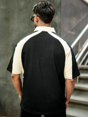 Speed Black Polo Half Sleeve T-Shirt