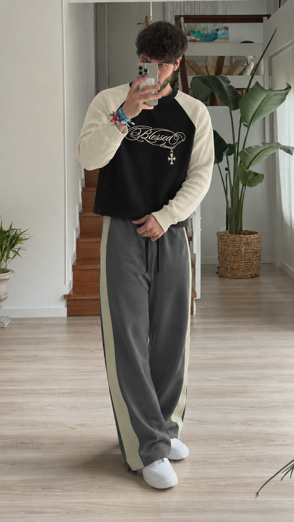 Blessed Waffle Co-ord