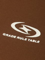 Graderule Brown Half Sleeve Polo T-Shirt