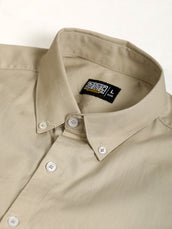 Soft Twill Biscuit Full Sleeve Shirt