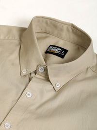 Soft Twill Biscuit Full Sleeve Shirt