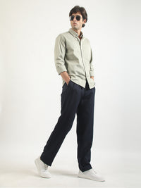 Soft Twill Mist Green Full Sleeve Shirt