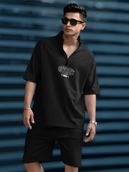 Detroit Black Co-Ords Set