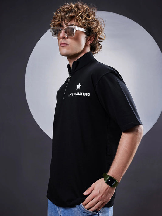 SkyWalking Black High T-Shirt