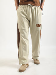 Applique Patch Biscuit Baggy Fit Trackpant