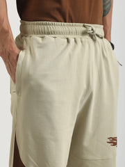 Applique Patch Biscuit Baggy Fit Trackpant