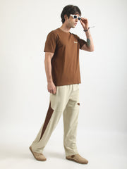 Applique Patch Biscuit Baggy Fit Trackpant