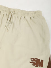 Applique Patch Biscuit Baggy Fit Trackpant