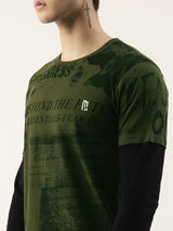 Freshness Olive Green T-shirt