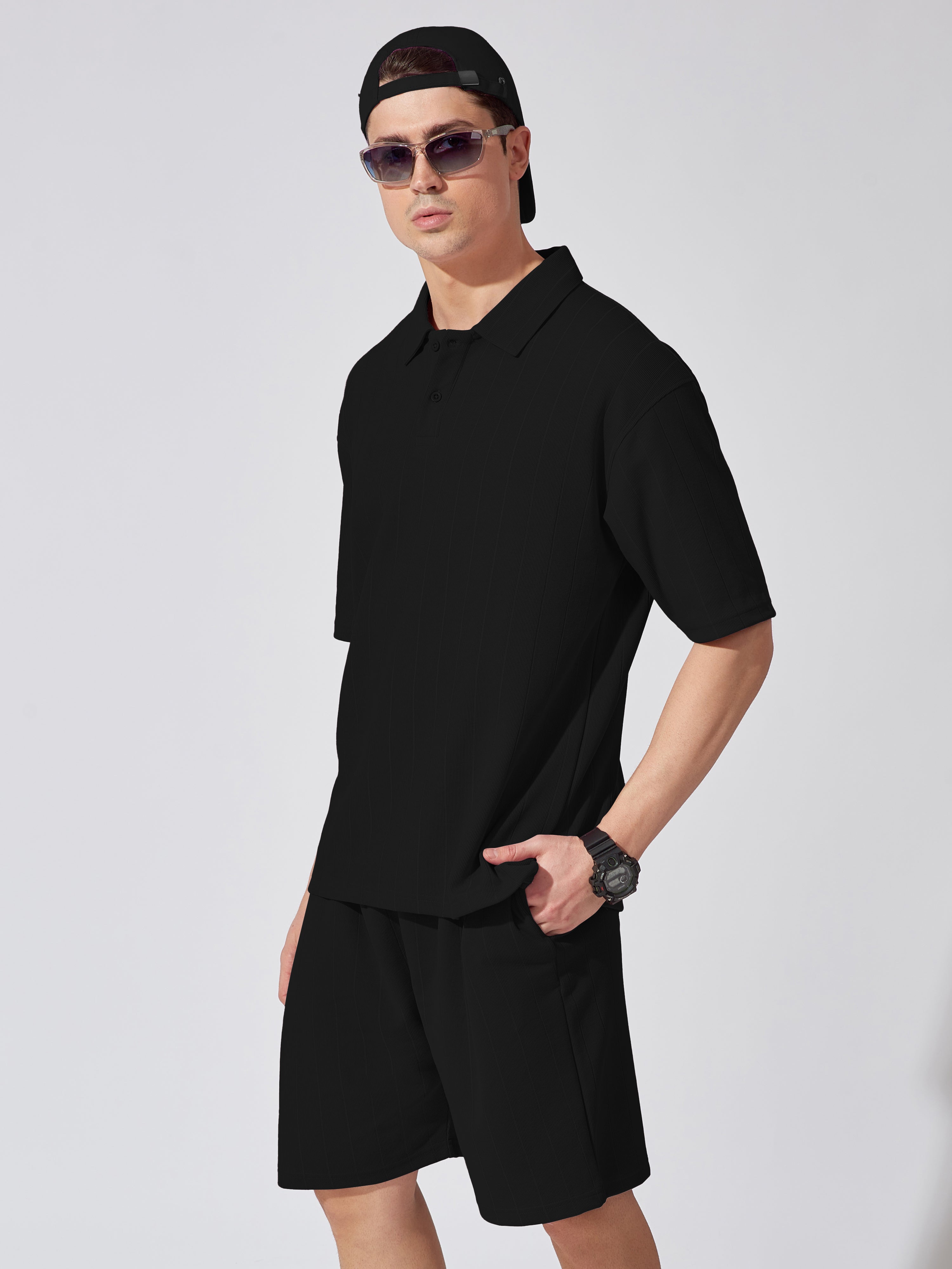 Brooklyn Black Oversized Co-ords