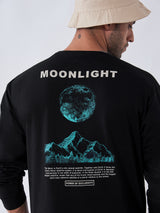 Moonlight black Oversized T-shirt