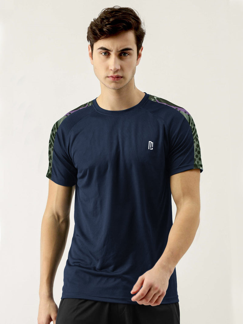 Camou Train Navy Sports T-shirt